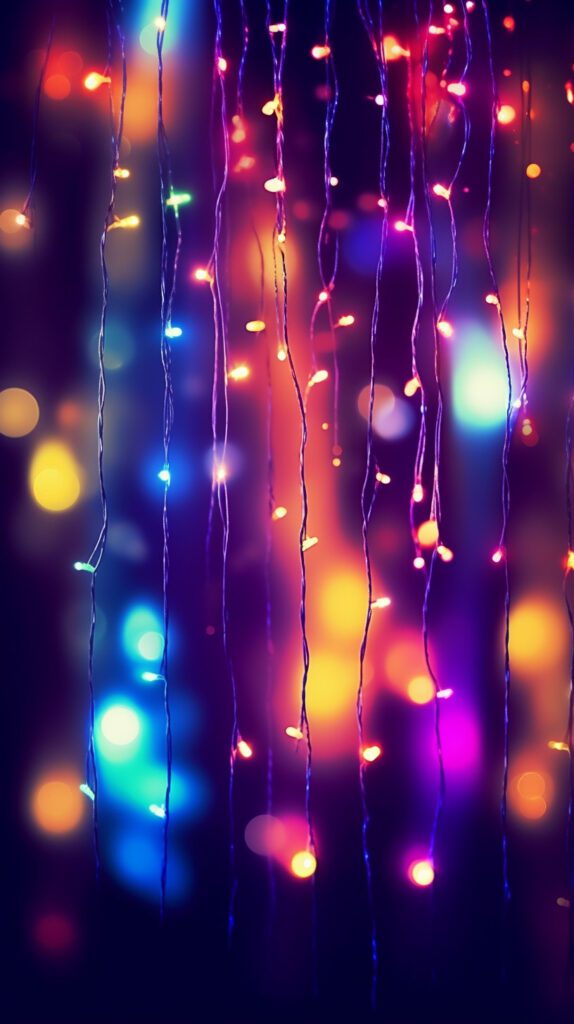 colorful hd lights wallpaper for mobile phone