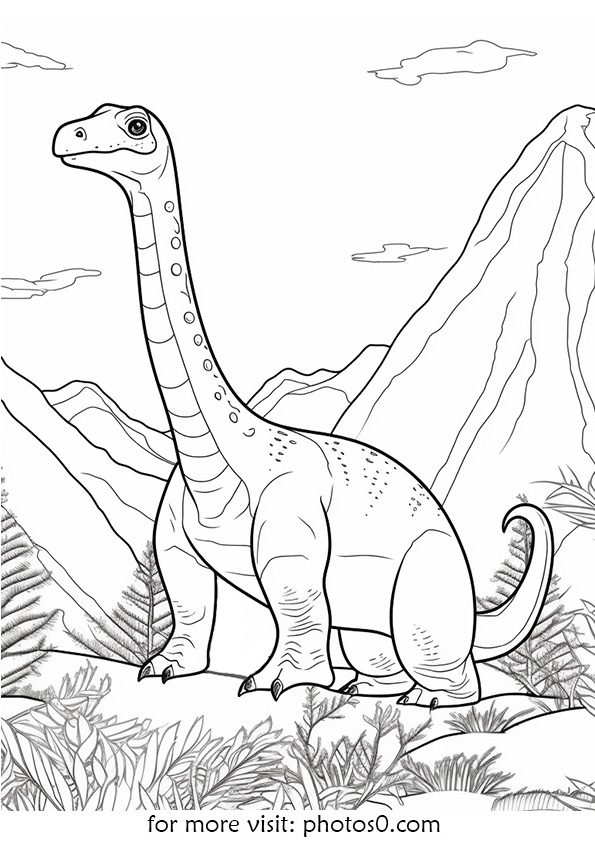 jurassic world dinosaur coloring page