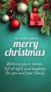 merry christmas with wishes image for whatsapp