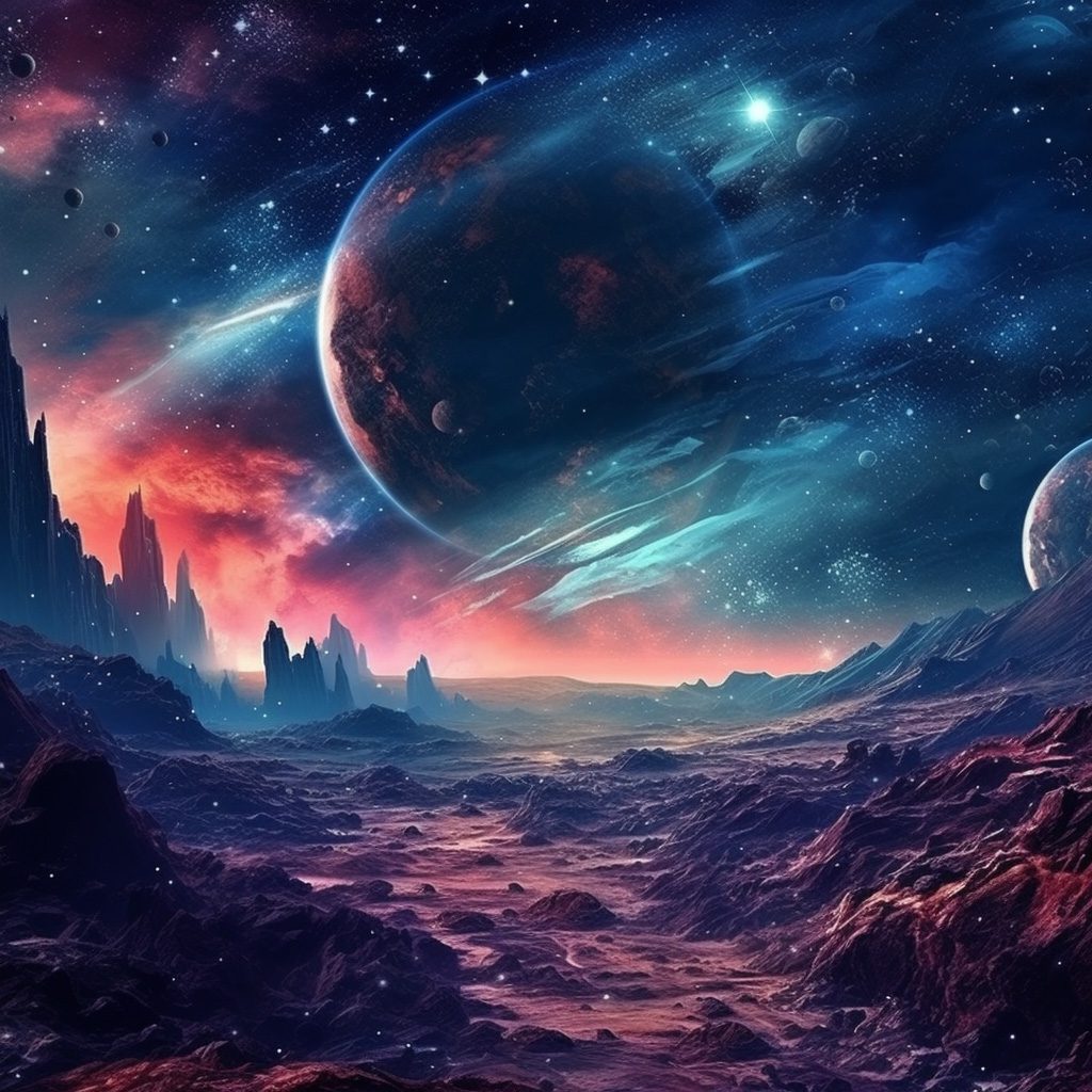 space planets galaxy fantasy wallpaperfor desktop laptop pc